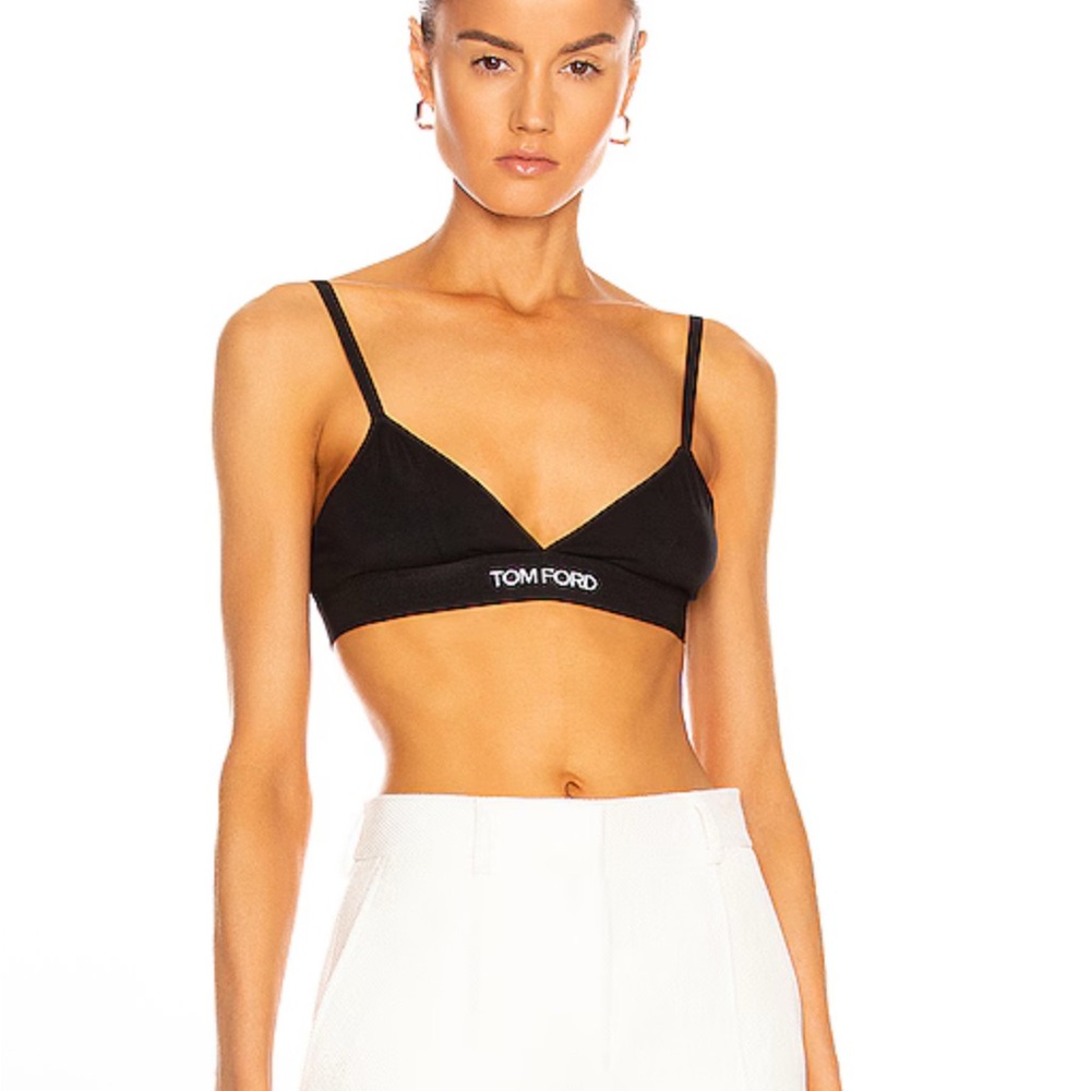 Tom Ford Elegant Black Bralette